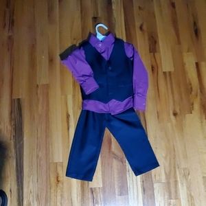 Toddler boy 3 piece dress set